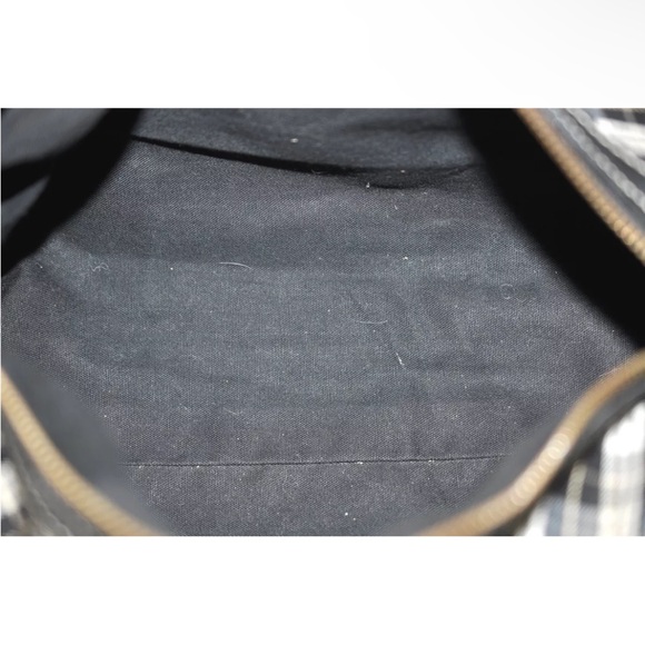 Burberry Blue Label Japan Exclusive Black Check Handbag EUC - Picture 14 of 17